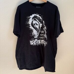 Scream What’s your favorite Scary Movie? Black Shirt Size 2XL